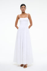 WYLIE MAXI DRESS | WHITE