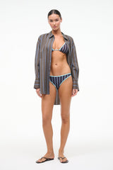COTO BIKINI BOTTOM | REDONDO STRIPE