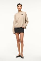 CUSTOM STAUD x C.BONZ SERRANO CASHMERE SWEATER | STONE
