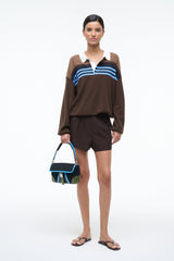 SAIL TOP | EARTH MULTI STRIPE