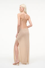 RHEA DRESS | CHAMPAGNE