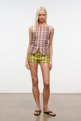 UNA TOP | TUSCANY PLAID