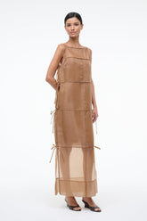 CHANDLER DRESS | WALNUT