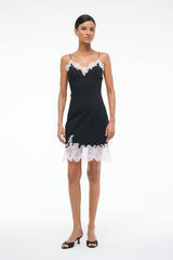 NADIA MINI DRESS | BLACK