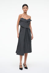ALESSIA DRESS | BLACK GEO