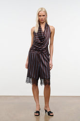 VERANO SILK SHORT | REDONDO STRIPE