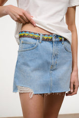 BECK MINI SKIRT | SURFER BEADED