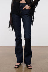KYLE STRETCH FLARE JEAN | INDIGO