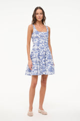 MINI WELLS DRESS | BLUE TOILE