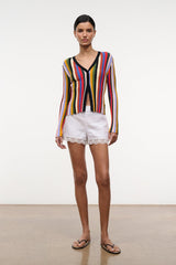 EZRA CARDIGAN | ARTIST STRIPE