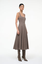 WELLS DRESS | HOUNDSTOOTH