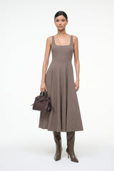 WELLS DRESS | HOUNDSTOOTH