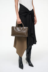 MAUDE MINI SATCHEL | TRUFFLE