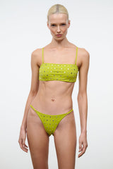 SISLEY STRING BIKINI BOTTOM | CITRON STUDS