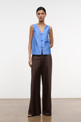 SAMI SILK DUPIONI TOP | COAST