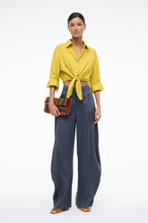 LISA TOP | CHARTREUSE