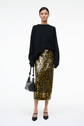 CIARA SKIRT | TURMERIC BLACK