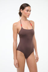 LAIRD ONE PIECE | DARK CHOCOLATE FLAME