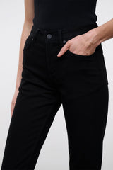 TEDDY STRAIGHT JEAN | BLACK