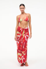 SORAYA MESH SKIRT | RED ZONE
