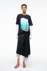 SONOMA SILK SKIRT | BLACK