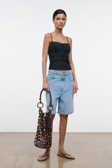 DEL MAR BUCKET BAG | SEA GLASS MULTI