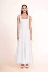 WELLS MAXI DRESS | WHITE