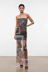 LILIANA DRESS | BEADED SUPERBLOOM SCARF