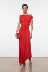 AMARIS DRESS | TOMATO