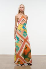 CUBISM DRESS | SUPERBLOOM SCARF