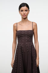WYLIE DRESS | EARTH STUDS