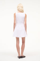 GWEN MINI DRESS | WHITE