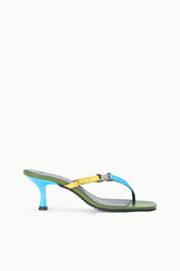 FLYNN KITTEN HEEL | FERN MULTI