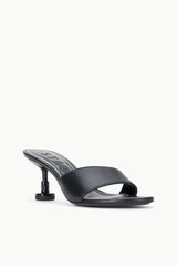 GARDENER KITTEN HEEL | BLACK
