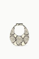 GOODNIGHT MOON BAG | WHITE SNAKE