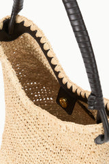 LANI RAFFIA BUCKET BAG | NATURAL