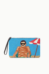 TOMMY BEADED LARGE POUCH | SUNDAZE