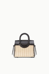 MAUDE MINI WICKER CARRYALL | NATURAL ESPRESSO