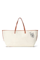 CUSTOM STAUD x C.BONZ CHRISTOS TOTE | CREAM TAN