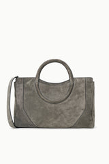 MAUDE SATCHEL | STORM SUEDE