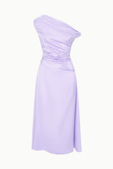 PHARE SILK DRESS | WISTERIA