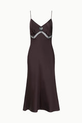 TERRA SILK DRESS | EARTH