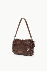 TIMMY SHOULDER BAG | CACAO SEQUINS