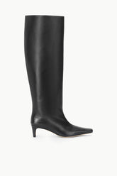 WIDE SHAFT WALLY BOOT | BLACK