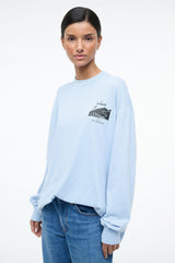 ST. REGIS LONG SLEEVE TEE | GLACIER