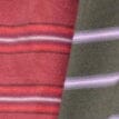 IVAR DRESS | PINE STRIPE BURGUNDY STRIPE