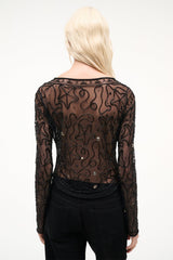 MILA TOP | BLACK STARFISH