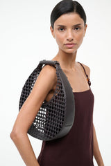 MOON BAG | ESPRESSO KNOTTED