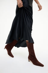 MIDCALF WALLY BOOT | MAHOGANY SUEDE