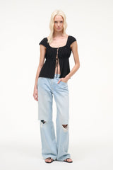 POMONA TOP | BLACK